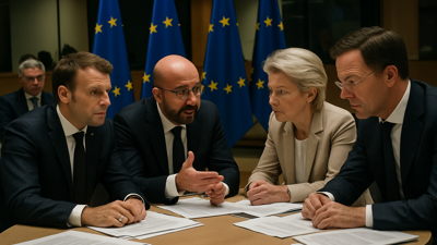 EU Leaders Face Historic Crisis: Climate Policy Under Fire as Hungary Blocks Ukraine Aid Amid Middle East Turmoil