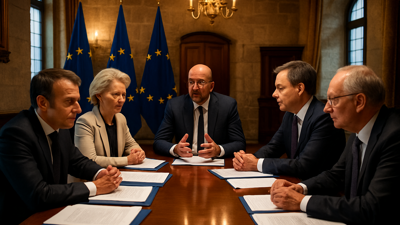 EU Leaders Convene Emergency Summit to Address Competitive Crisis Against Trump and China