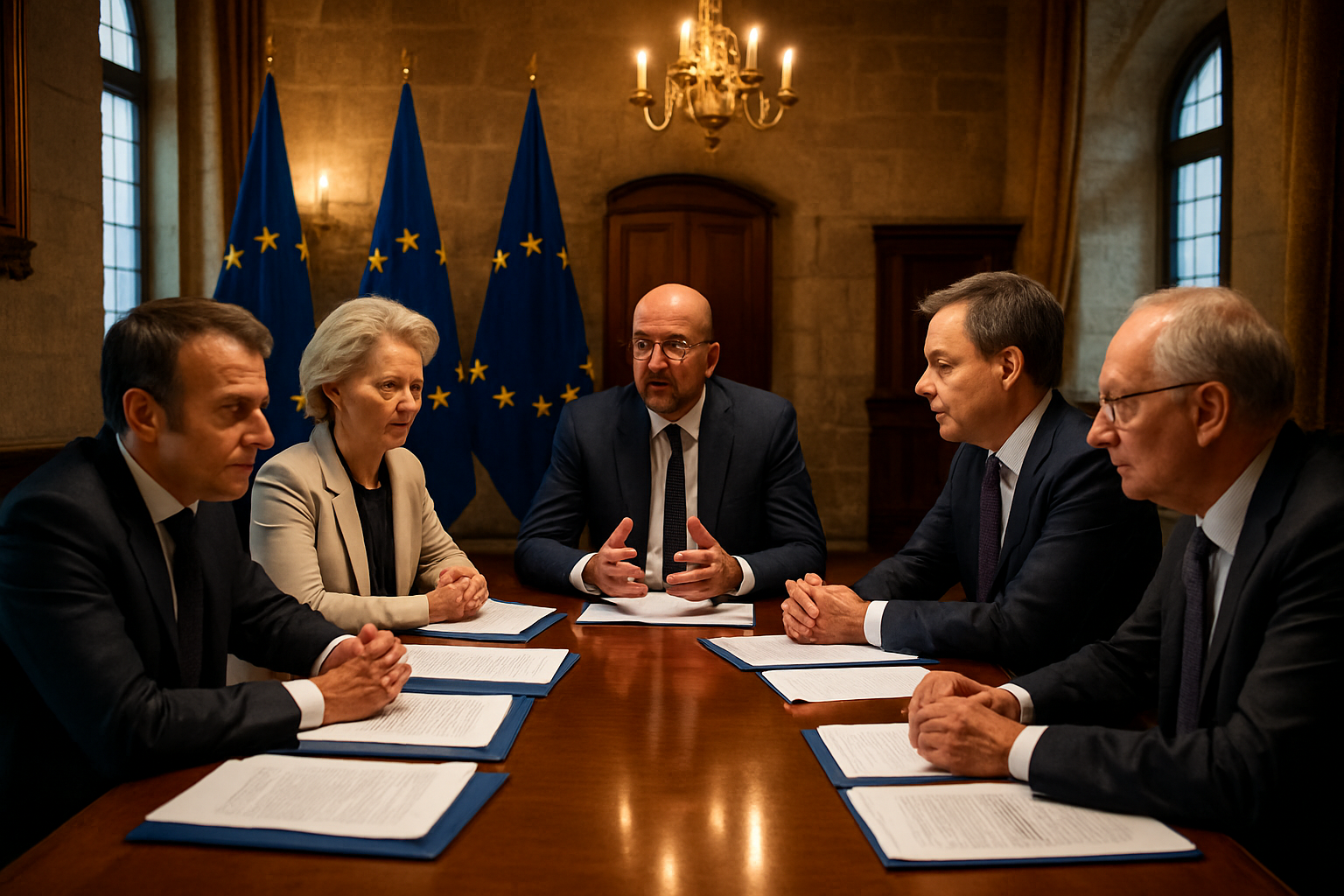 EU Leaders Convene Emergency Summit to Address Competitive Crisis Against Trump and China