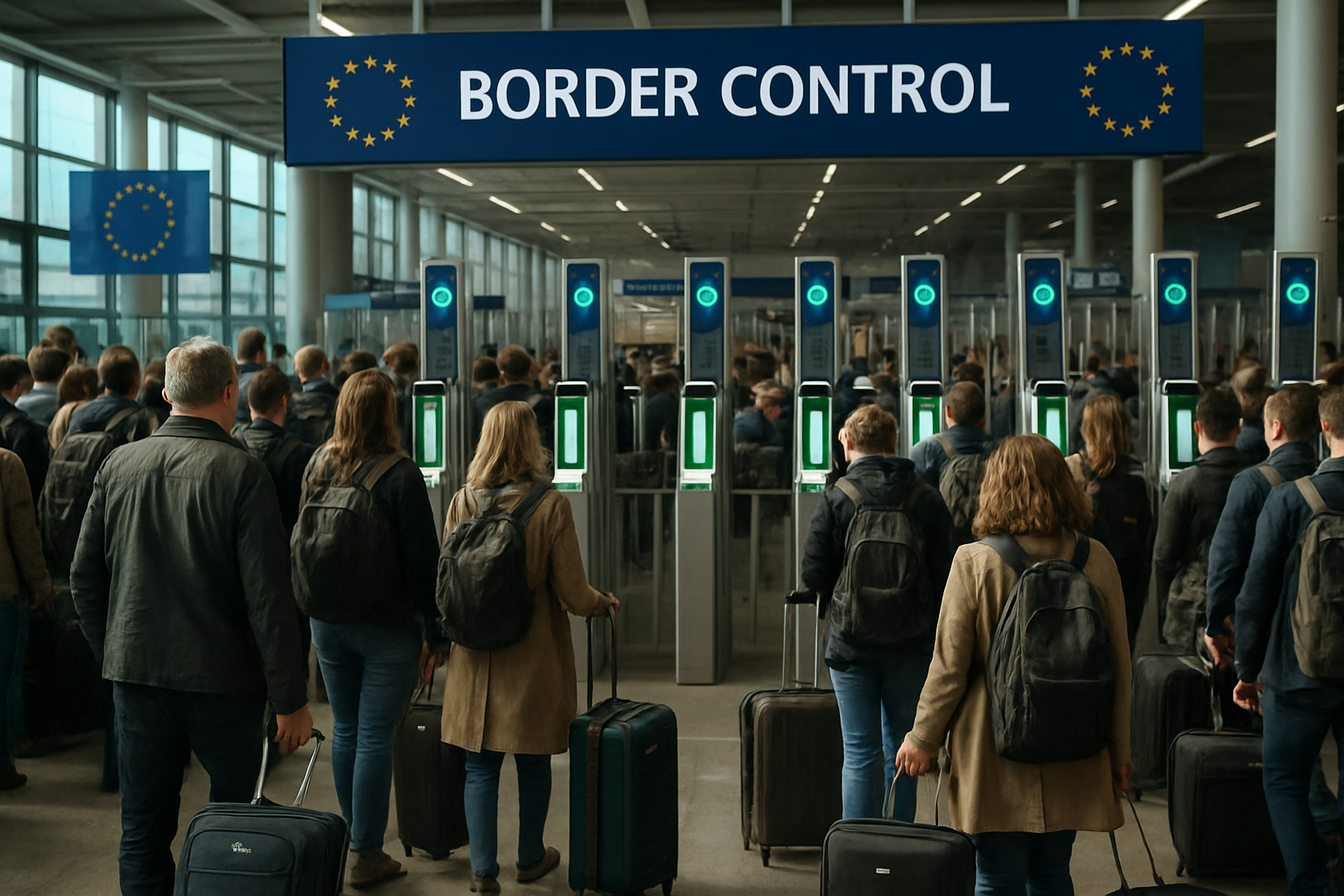 EU Allows Member States to Suspend New Border System Over Summer Travel Chaos Concerns