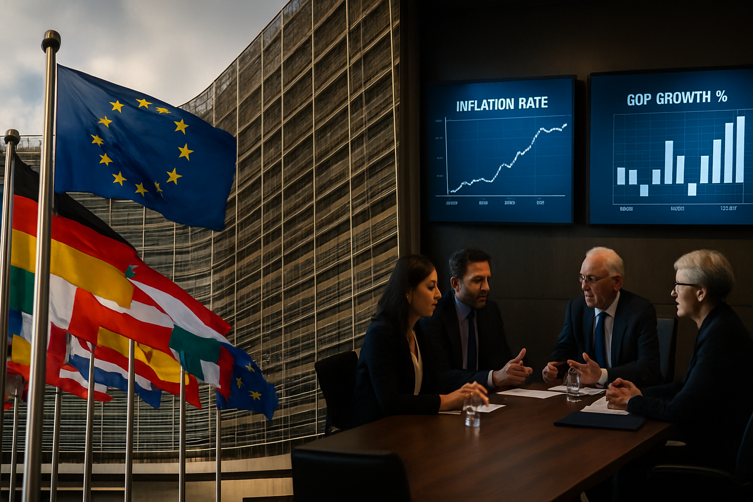 European Union Faces Complex Economic Crossroads as Member States Navigate Inflation and Energy Challenges