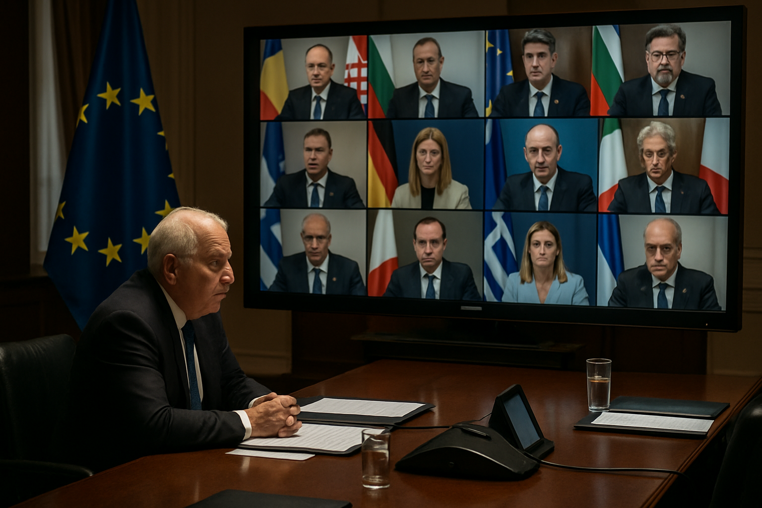 EU Foreign Ministers Hold Emergency Sessions as Iran Crisis Escalates