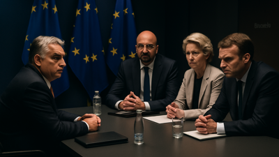 EU Leaders Mount Pressure Campaign on Hungary's Orban Over €90 Billion Ukraine Aid Veto