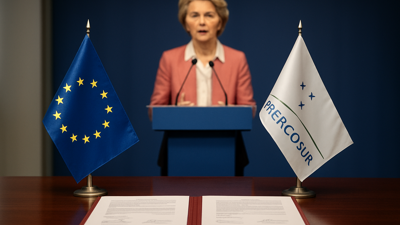 EU-Mercosur Trade Agreement Enters Force Without Parliamentary Approval in Historic Move