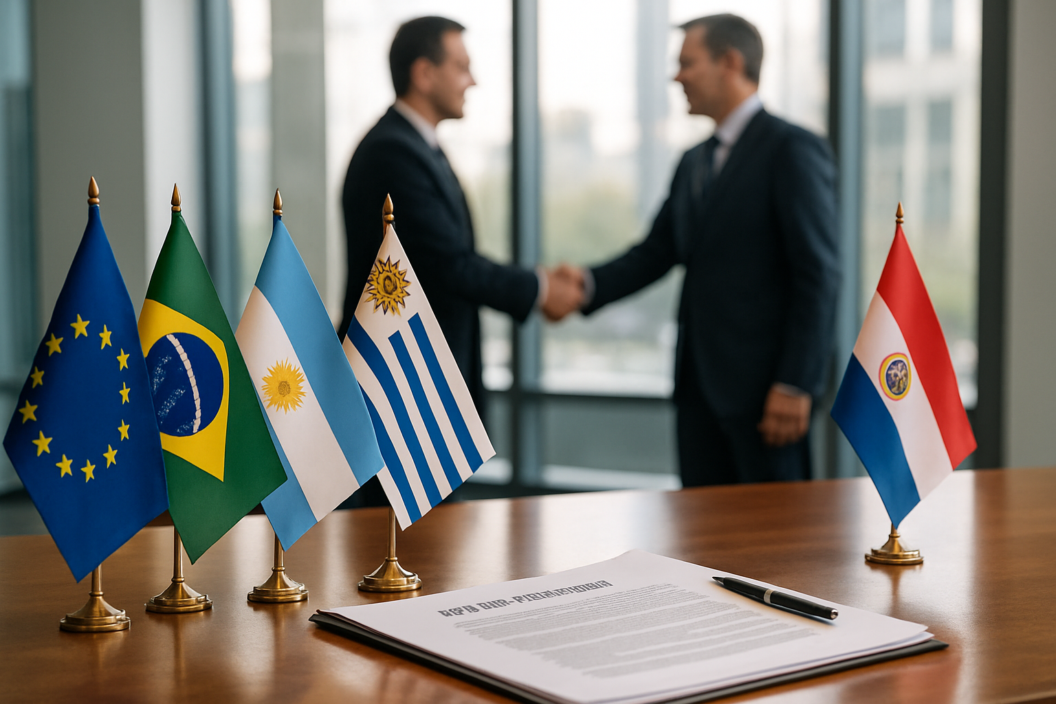 EU-Mercosur Trade Agreement Enters Provisional Force May 1, Creating World's Largest Free Trade Zone