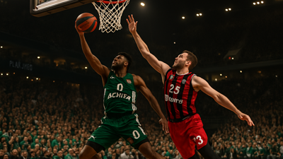 Greek Basketball Dominance: Panathinaikos and Olympiacos Take Commanding Leads in EuroLeague Playoffs