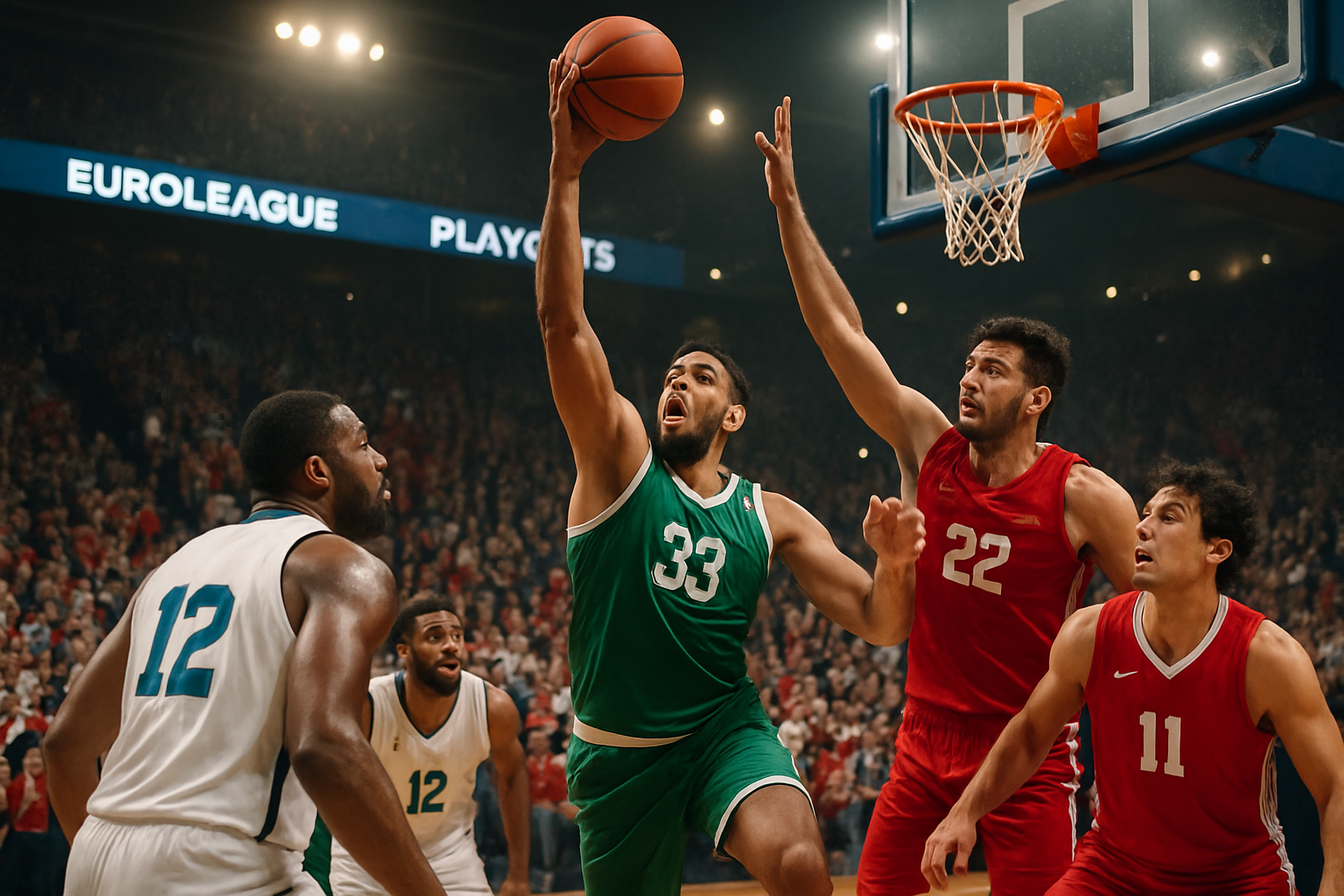 Euroleague Basketball Playoffs Begin: Epic Matchups Set as Europe's Elite Battle for Final Four Glory
