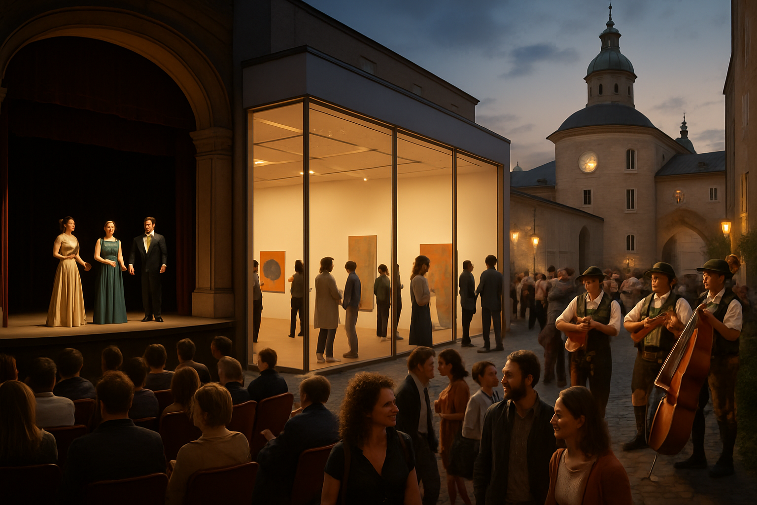 European Cultural Renaissance Unfolds: From Salzburg Crisis to Theatrical Innovation