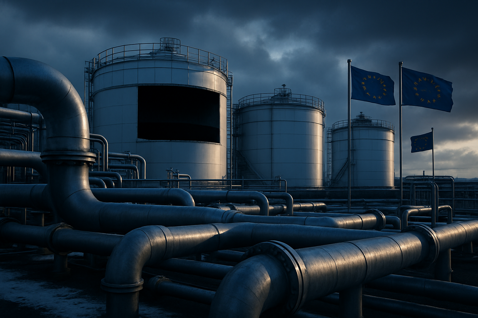Europe Faces Critical Energy Crisis as Middle East Conflict Threatens Gas and Oil Supplies