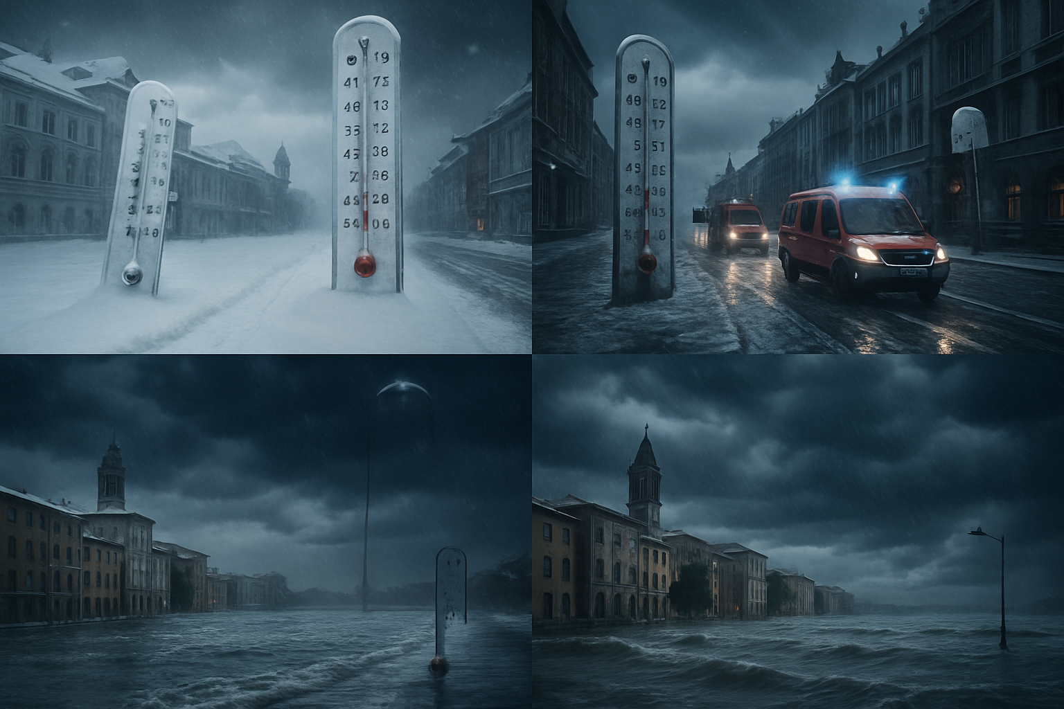 Europe Battles Devastating Weather Extremes as Record Cold Grips North While Spain Faces Storm Chaos