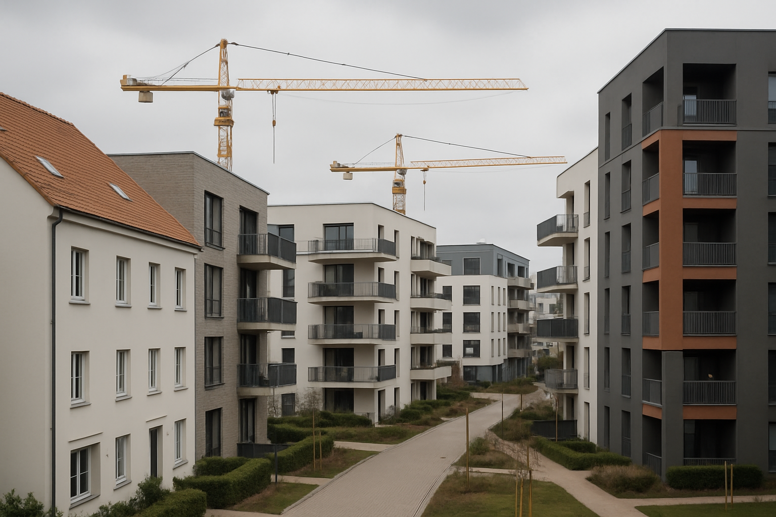 European Housing Crisis Deepens as Investment Patterns Shift Amid Construction Collapse