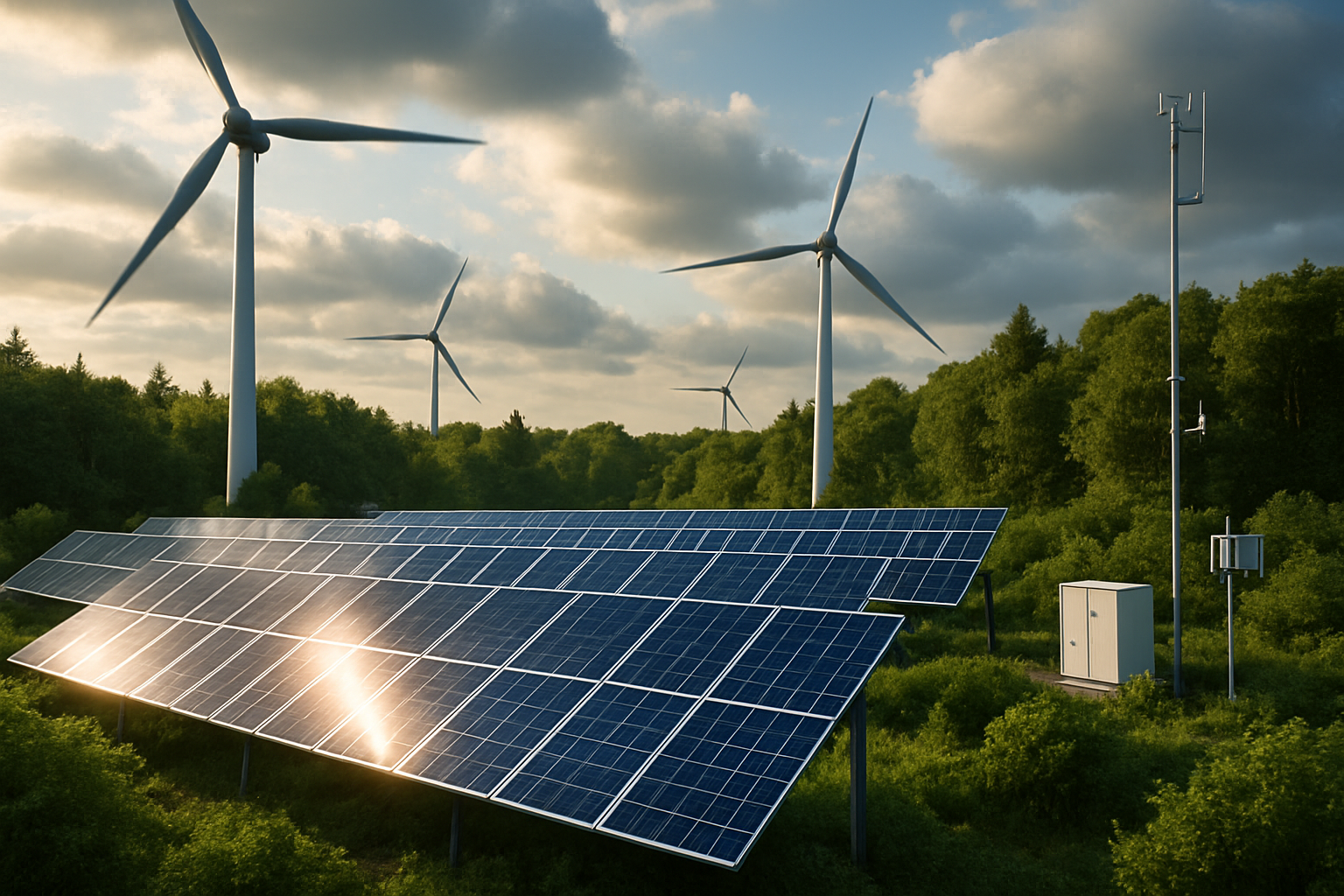 European Green Energy Revolution Accelerates Amid Climate Crisis as Renewable Projects Reshape Continental Power Grid