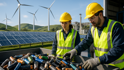 European Sustainability Renaissance: Battery Recycling Breakthrough Leads Clean Energy Revolution