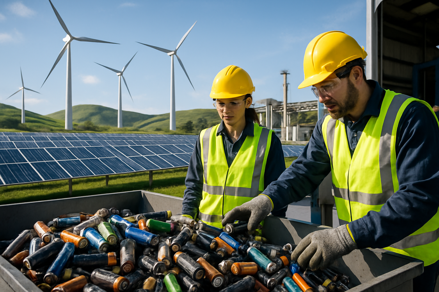 European Sustainability Renaissance: Battery Recycling Breakthrough Leads Clean Energy Revolution