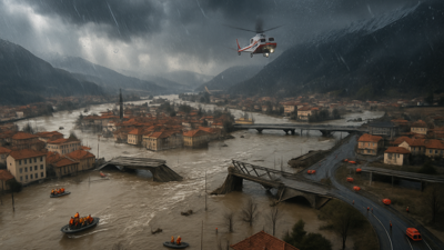 Europe Faces Catastrophic Weather Crisis as Multiple Natural Disasters Overwhelm Continental Emergency Systems