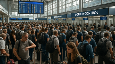 European Airports Brace for Extended Border Delays as EES Deadline Approaches Easter Peak