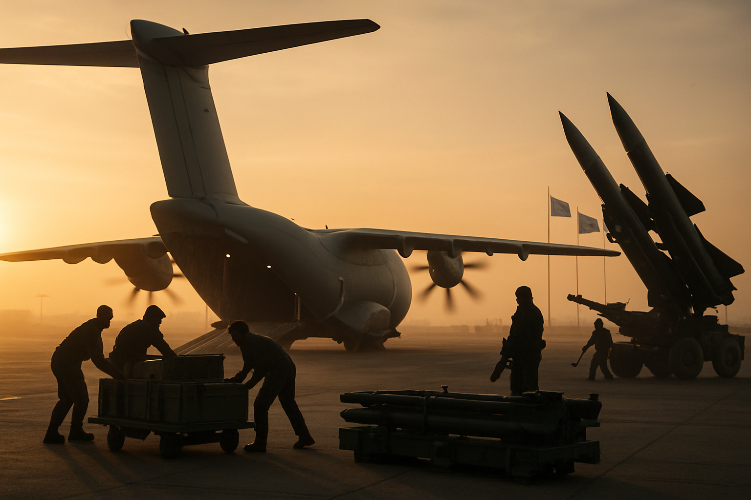 European Defense Spending Drives Global Arms Trade to Decade High