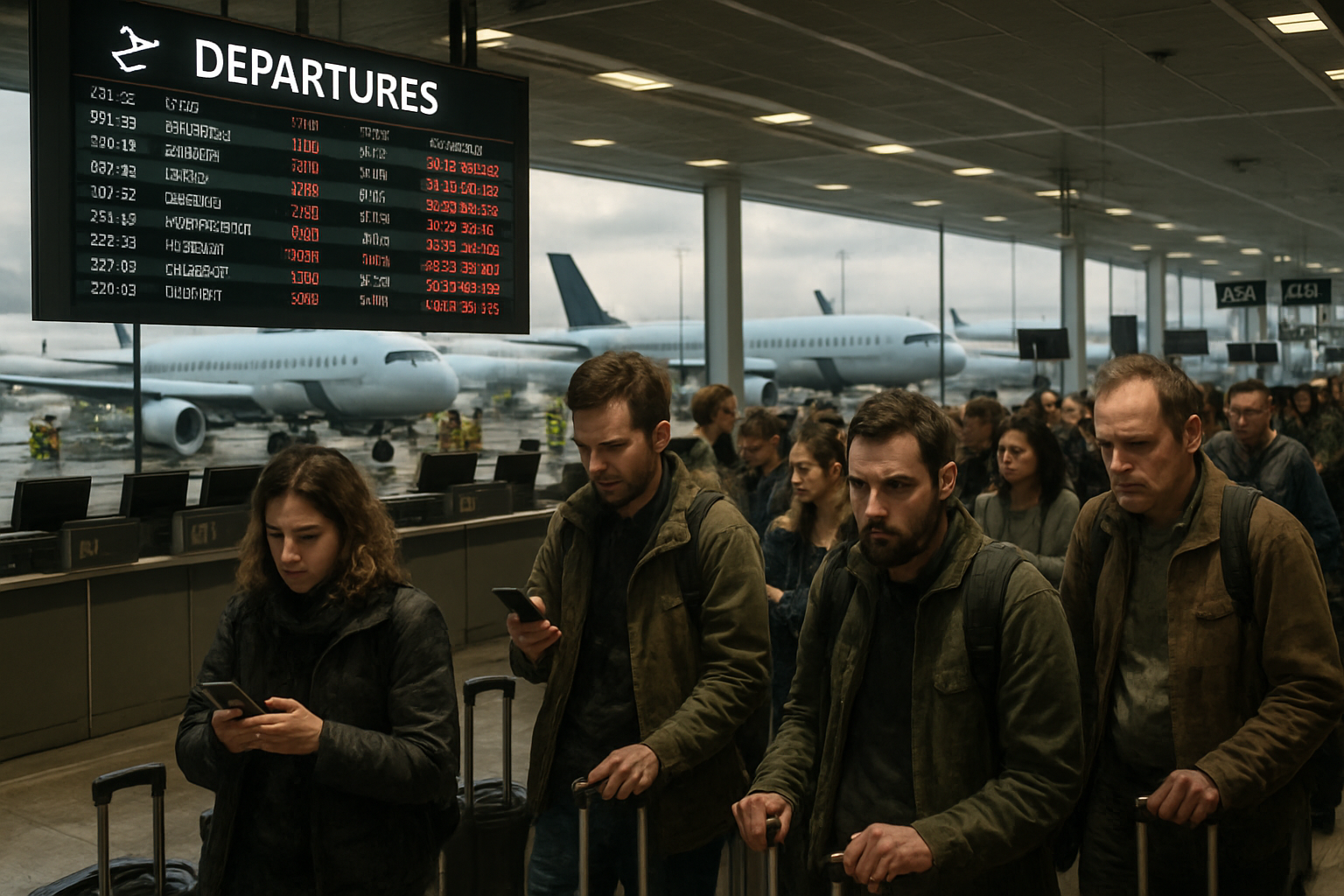 European Aviation Crisis Deepens: Lufthansa Strikes and Biometric Border Delays Create Perfect Storm