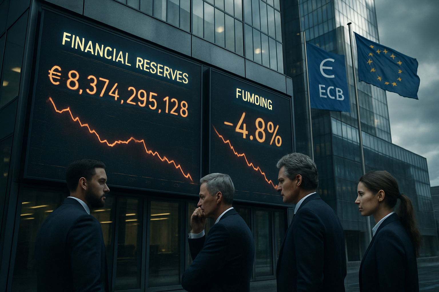 European Banks Face Critical Funding Crisis as Central Bank Reserves Plummet to €2.6 Trillion