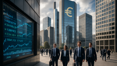 European Banking Giants Drive Cross-Border Consolidation Wave Amid Market Volatility