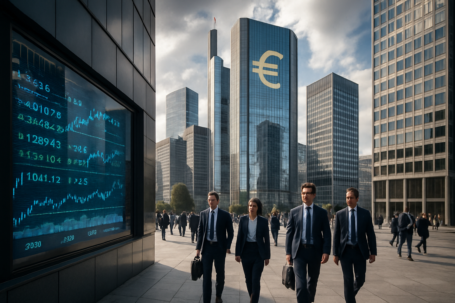 European Banking Giants Drive Cross-Border Consolidation Wave Amid Market Volatility