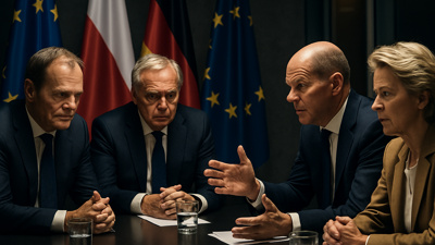 European Coalition Negotiations Intensify as Estonia and France See Political Realignments