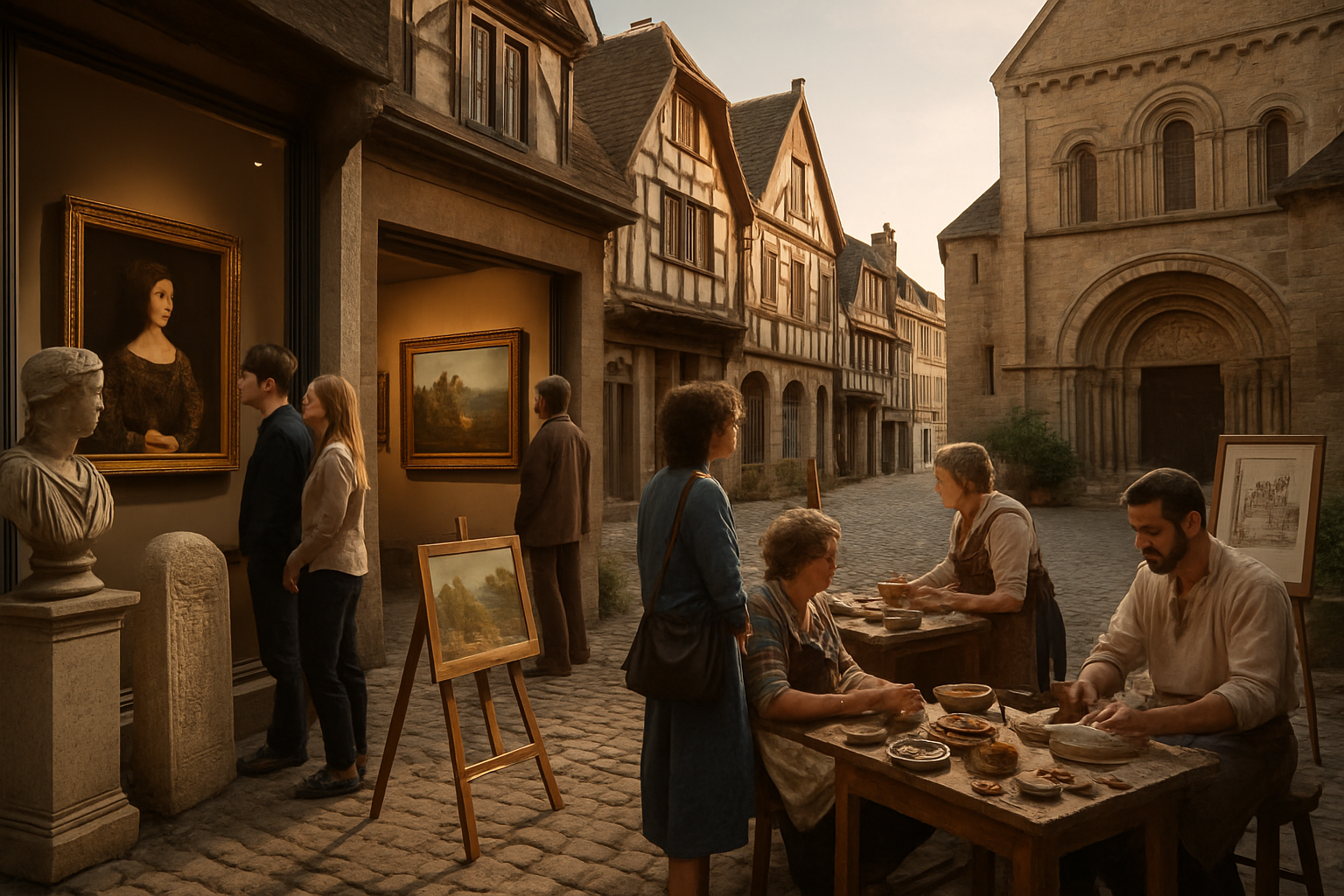 European Cultural Heritage Renaissance: From Ancient Monuments to Digital Preservation