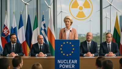 European Nuclear Renaissance: EU Leaders Embrace Atomic Energy as Crisis Exposes Strategic Vulnerabilities