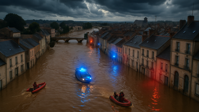 European Flooding Crisis Devastates France and Spain as Climate Emergency Continues