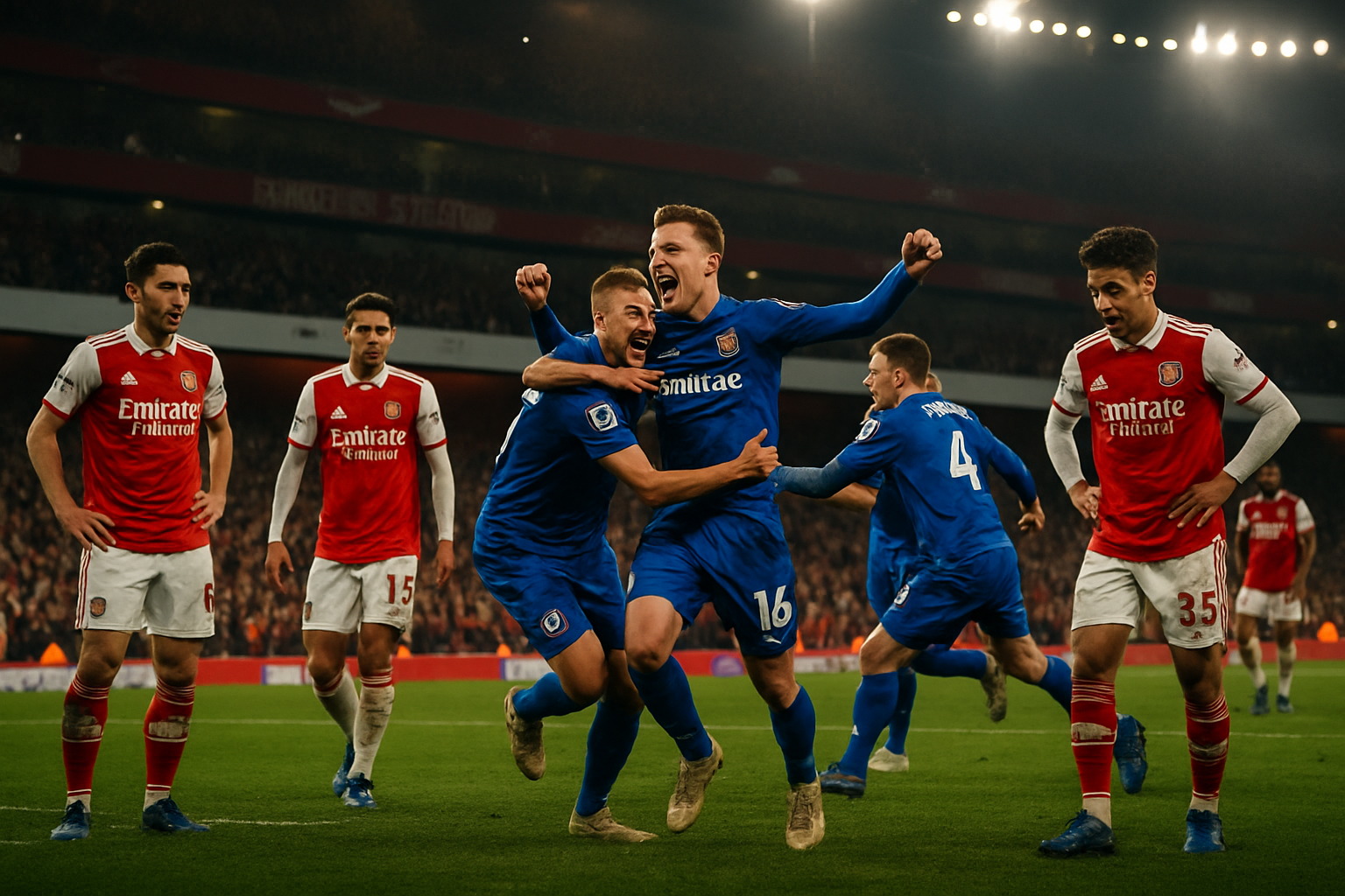 Arsenal's Title Race Stumbles as European Football Delivers Weekend of Shocks