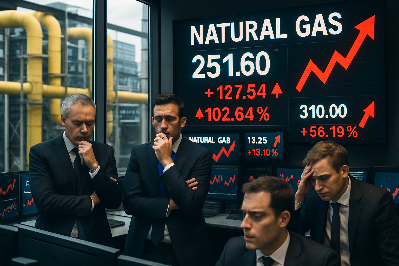 European Gas Prices Rocket 50% as Qatar Halts LNG Production Amid Middle East Crisis