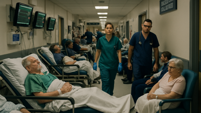 European Healthcare Crisis Deepens: 50,000 Wait Over 24 Hours in NHS Corridors as Dutch Systems Strain