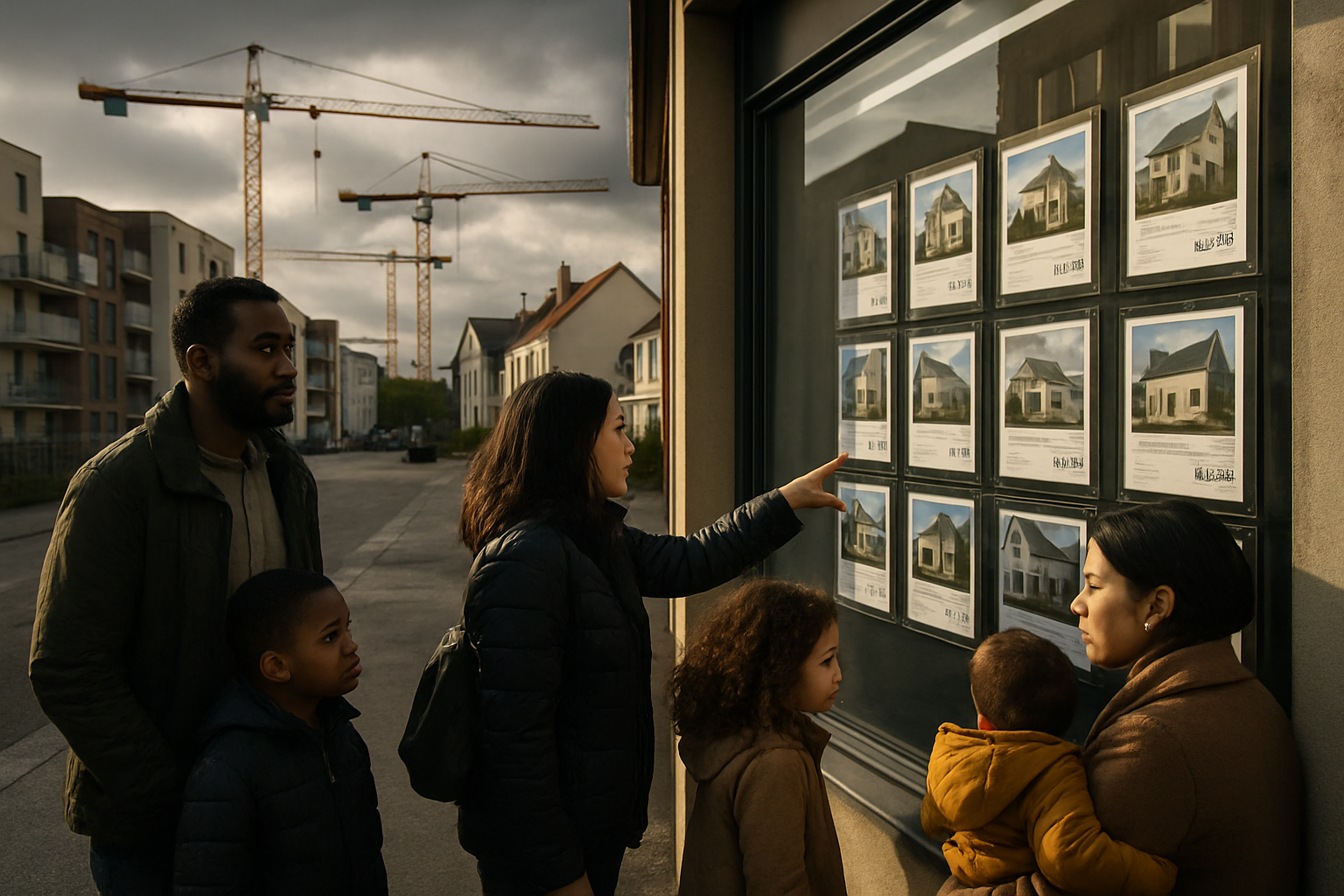 European Housing Crisis Deepens as Construction Industry Faces Collapse and Evictions Surge