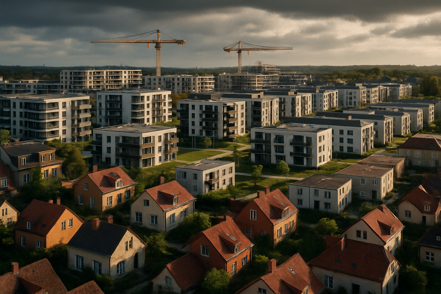European Housing Crisis Deepens as Luxury Sales Soar While Construction Plummets 75%