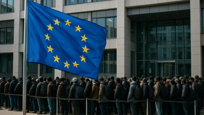 European Immigration Crisis: Thousands Queue for Regularization as Policy Divide Deepens