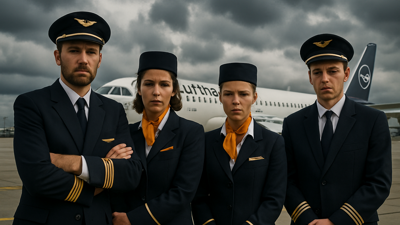 European Labor Crisis Deepens as Lufthansa Strikes Ground Flights While France's Contract Negotiations Collapse