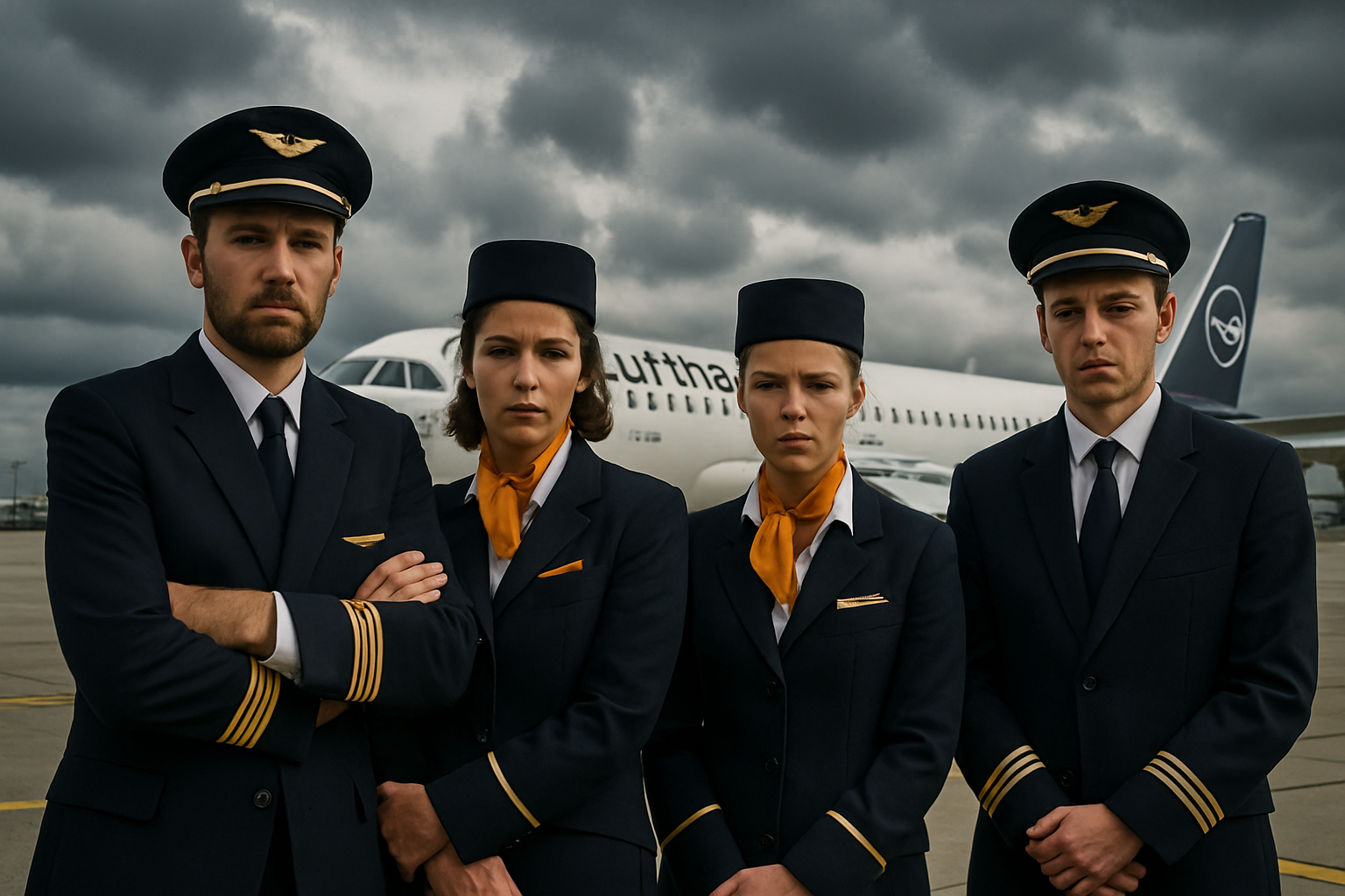 European Labor Crisis Deepens as Lufthansa Strikes Ground Flights While France's Contract Negotiations Collapse