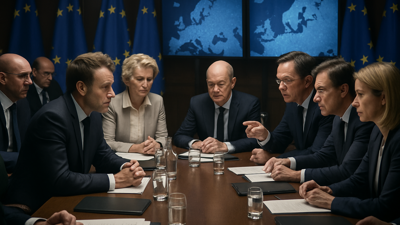 European Leaders Navigate Crisis Summit Amid Rising Tensions Over War and Political Stability