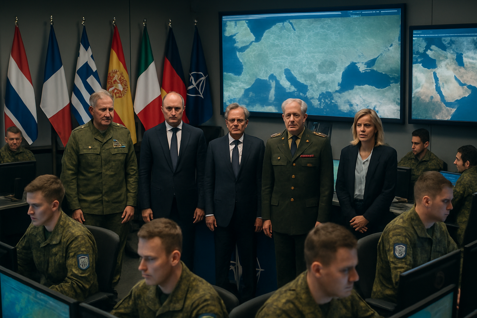 European Nations Launch Coordinated Military Response to Middle East Crisis While Accelerating Nuclear Deterrence Talks