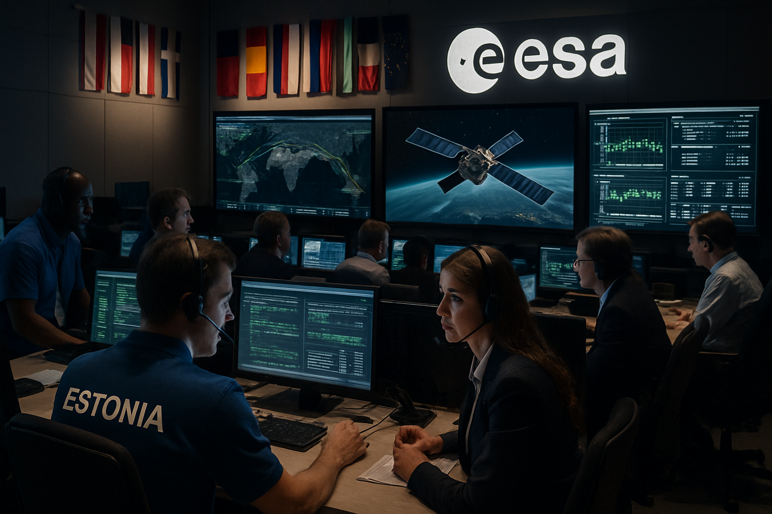 European Space Leadership Emerges as Estonia Drives Innovation at ESA, While Blue Origin Faces Mission Setback