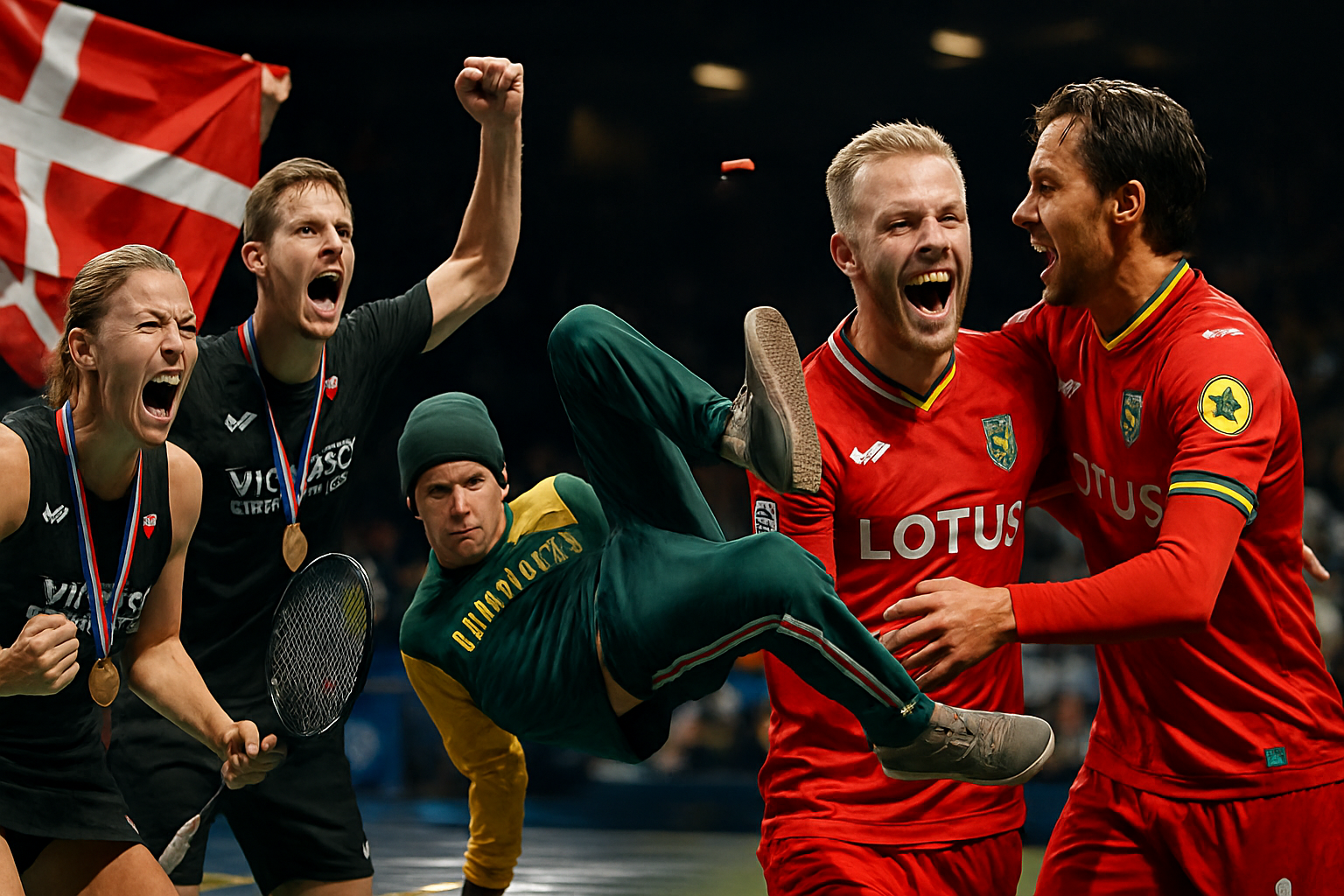 European Athletic Excellence: Danish Badminton Duo and Lithuanian Breakdancing Champion Lead Continental Sporting Renaissance