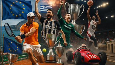 European sports championship action