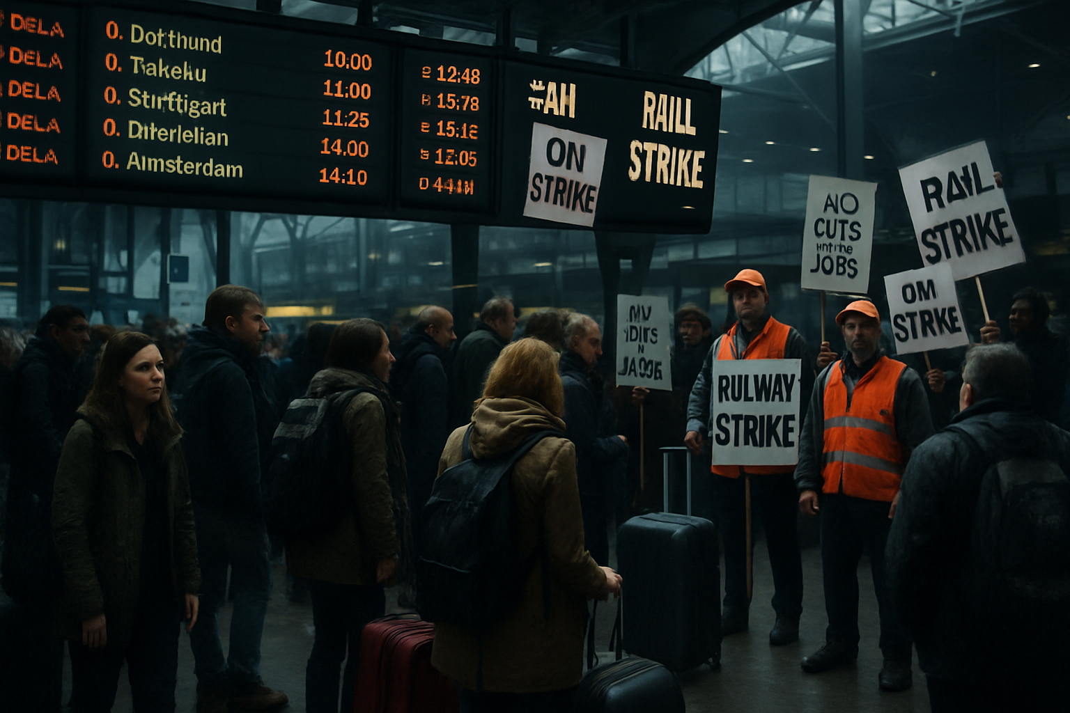 Transportation Crisis Grips Europe as Strikes Compound Global Aviation Disruptions