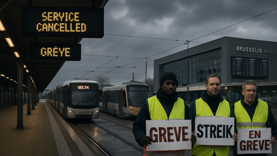 Major Transport Strikes Paralyze European Travel as Workers Demand Better Conditions Across Belgium and Germany