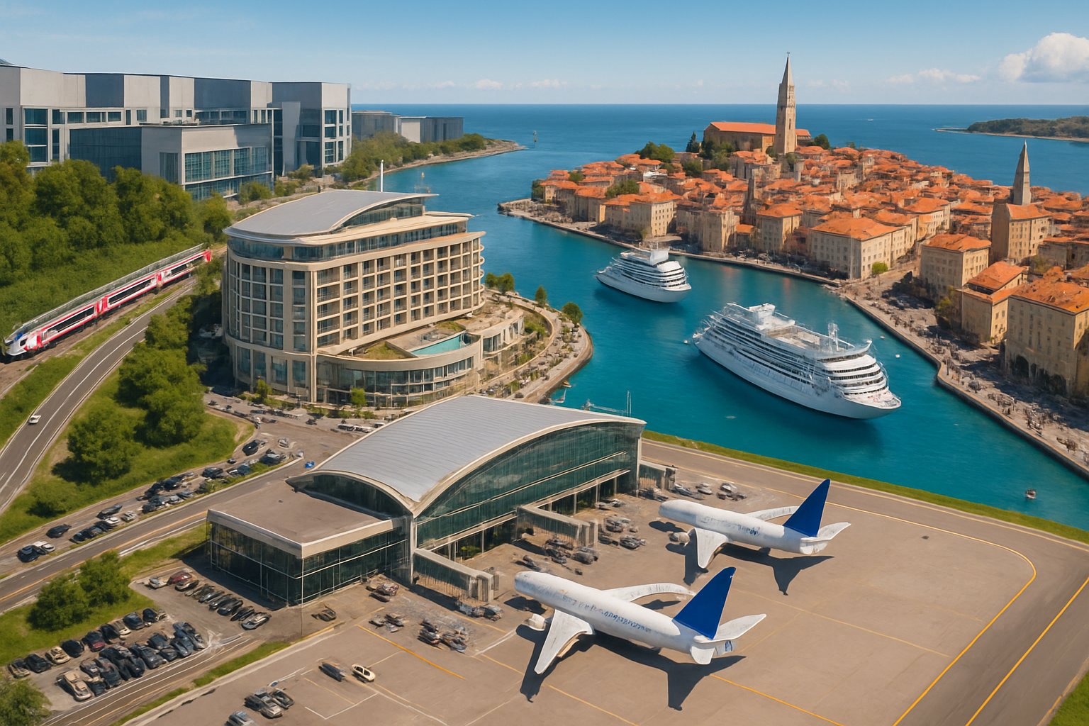 European Tourism Giants Transform Infrastructure as Croatia's Hotel Wins Hilton's Highest Honor