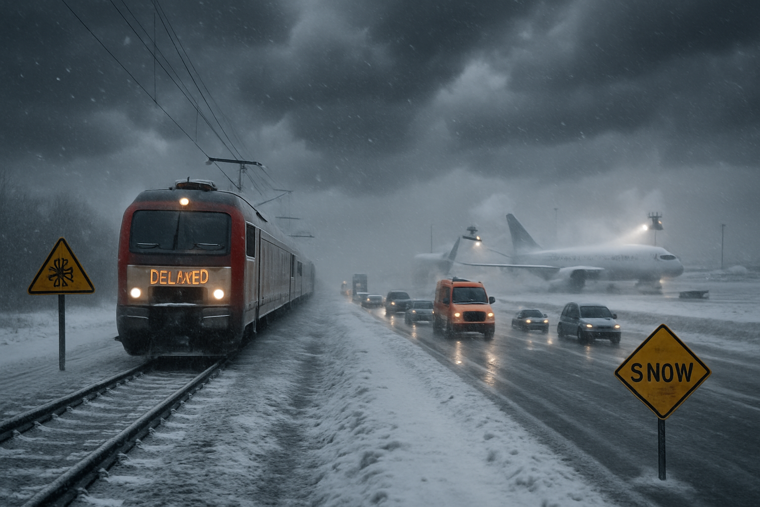 Arctic Blast Paralyzes European Transport Networks as Multiple Nations Issue Extreme Weather Warnings