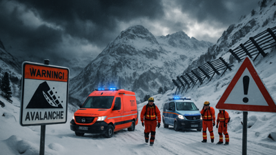 European Weather Crisis Deepens as Austria Reports Fatal Avalanches While Floods Persist Across Continent