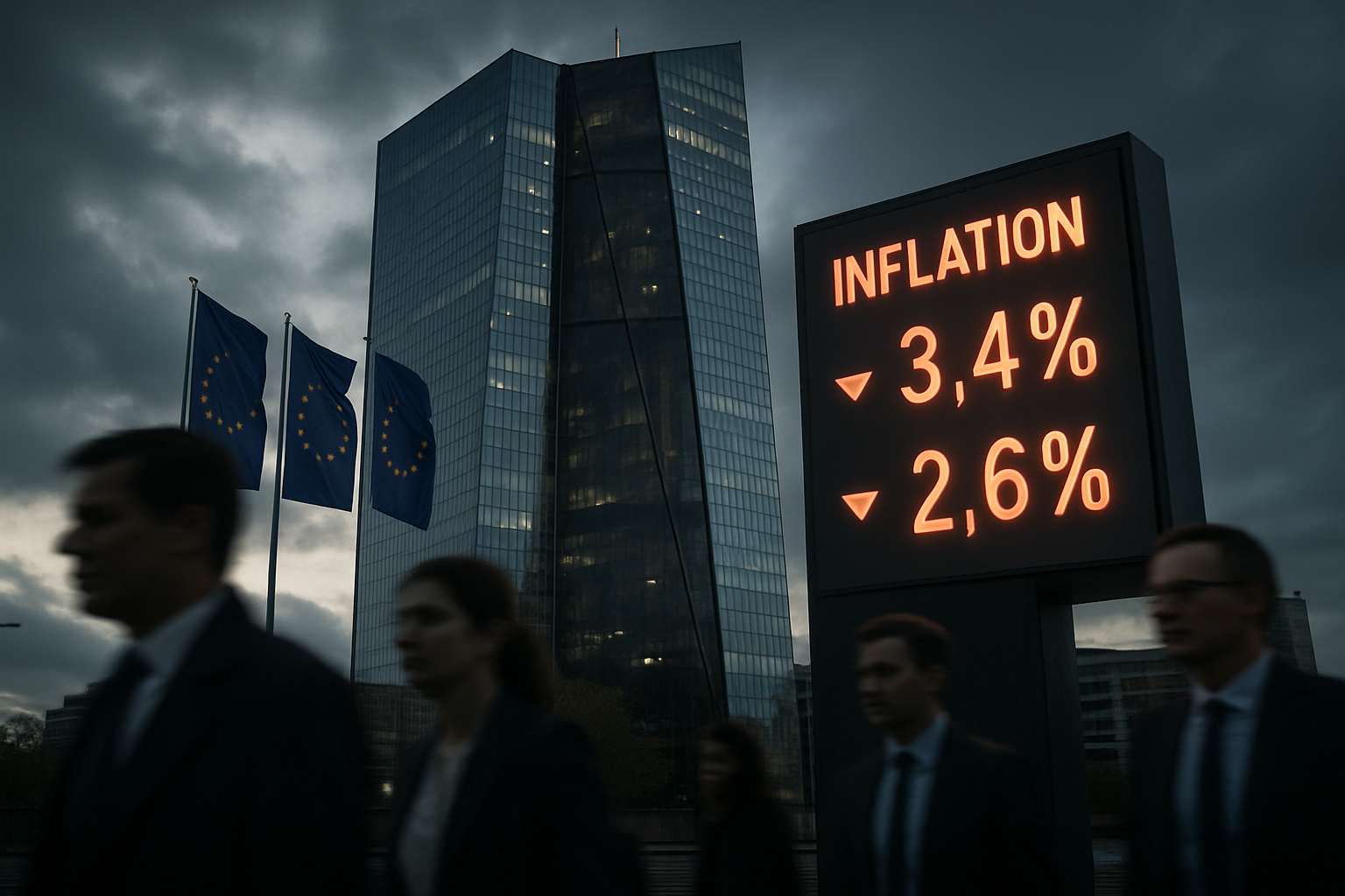 Eurozone Inflation Plunges to 1.7% in January, Lowest Since 2021 as Energy Costs Moderate