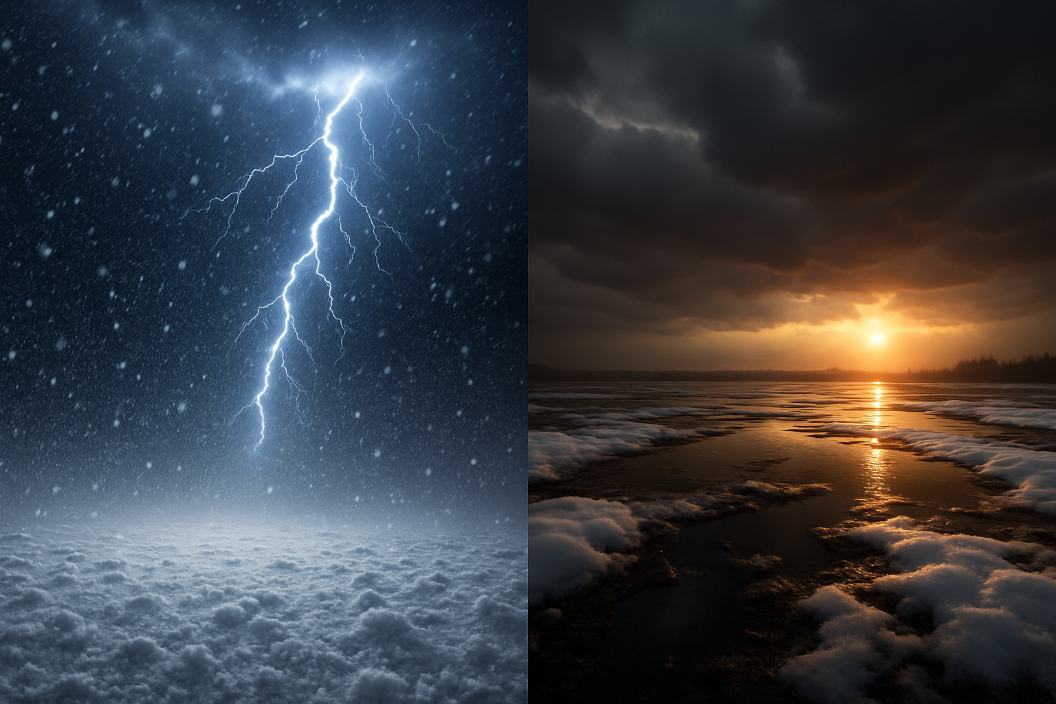 Record-Breaking Weather Extremes Grip Europe as Moscow Snowfall Hits Historic Levels