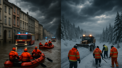 Extreme Weather Crisis Engulfs Europe and New Zealand as Multiple Regions Battle Simultaneous Disasters